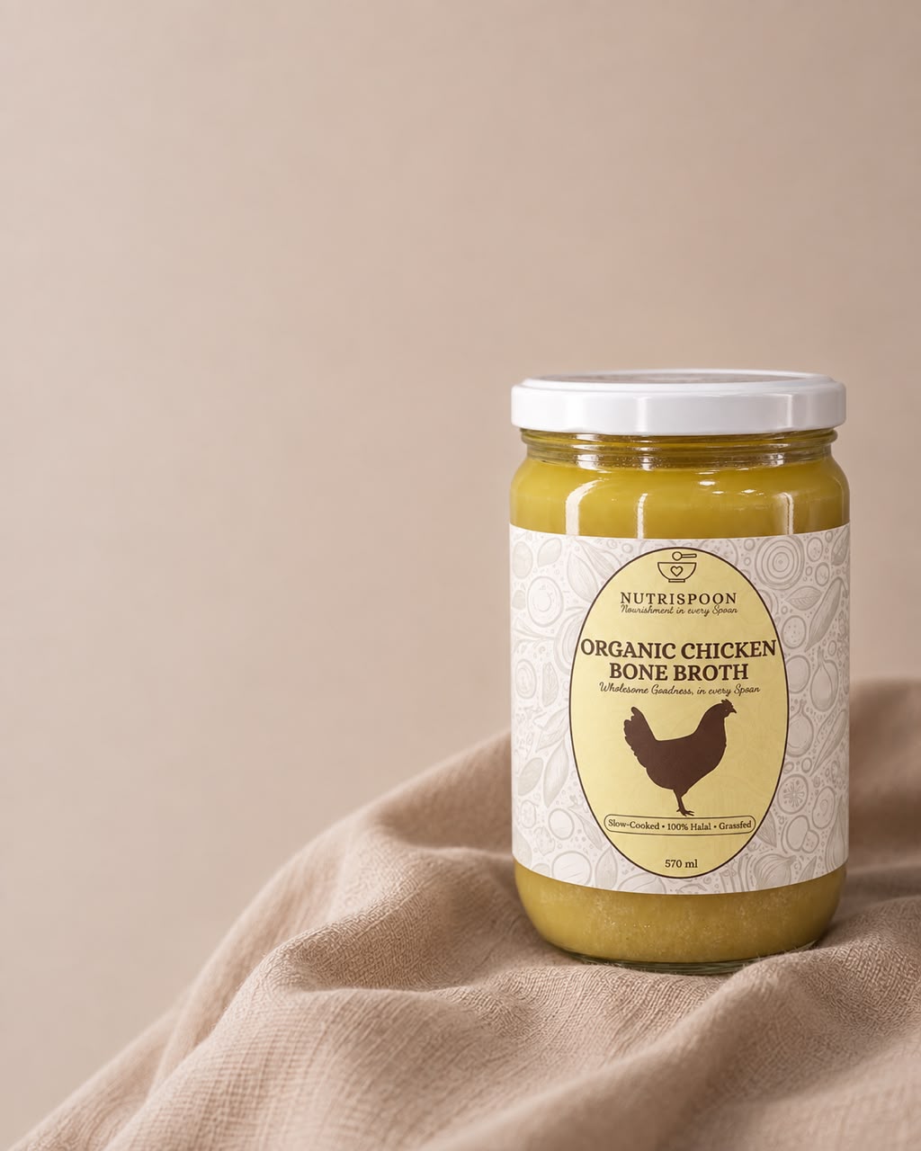 Chicken Bone Broth 570 ml